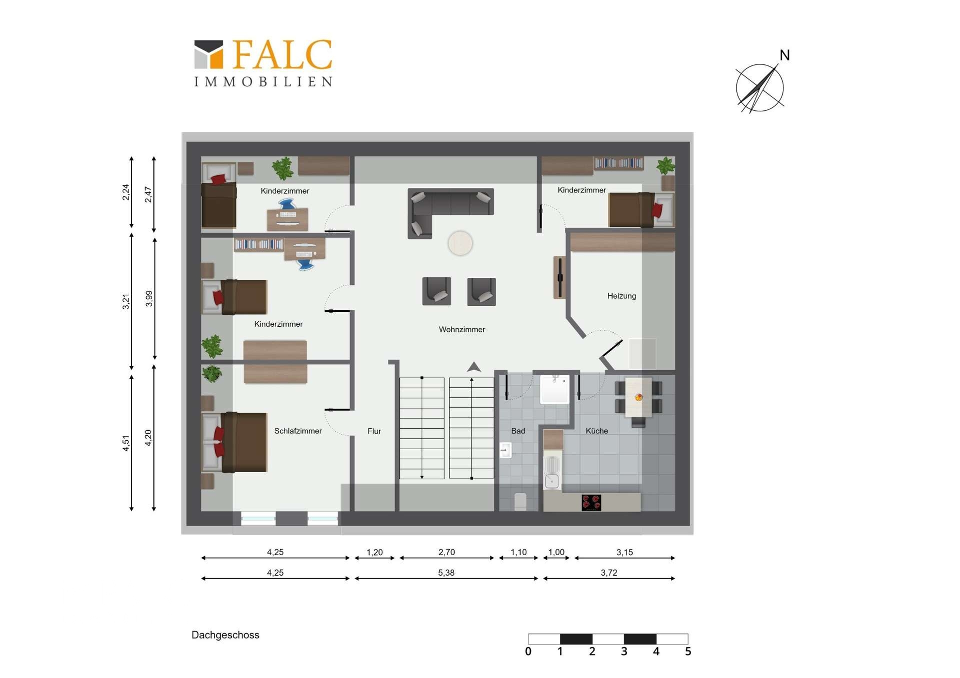Wohn(t)raum mit Gewerbe und XXL-Grundstück, mitten in der City - FALC Immobilien Heilbronn – Heilbronn – Vorschaubild 21