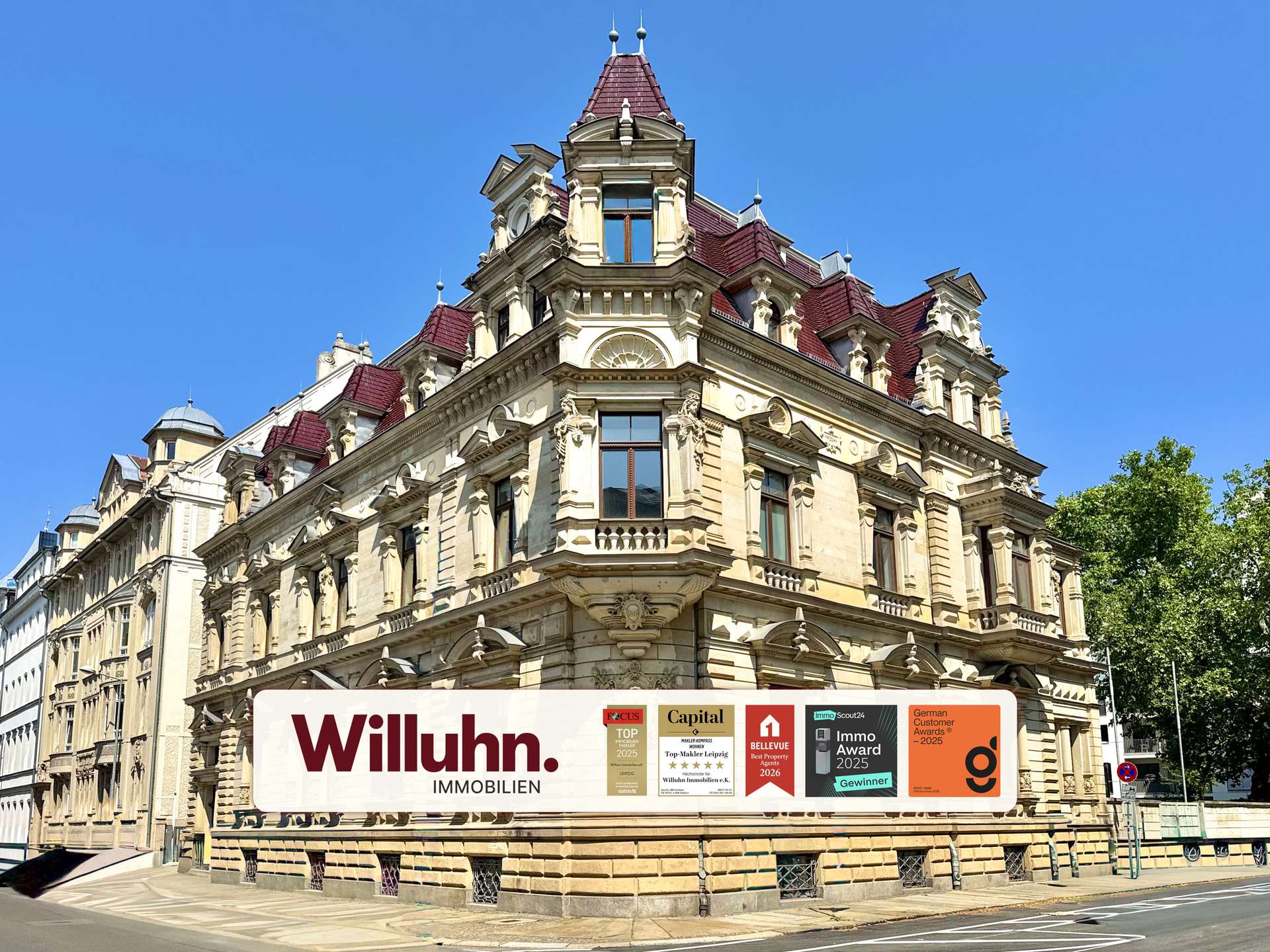 Trophy Asset - Villa Schröder | Wohnen & Gewerbe mit historischem Kutscherhaus