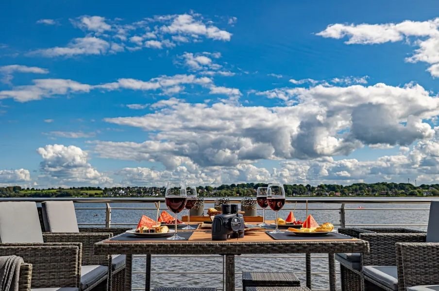 Leben auf dem Wasser! Wasserhaus im Pionierhafen in Schleswig direkt auf der Schlei! – Schleswig – Vorschaubild 10