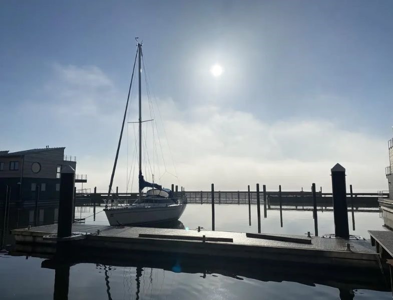 Leben auf dem Wasser! Wasserhaus im Pionierhafen in Schleswig direkt auf der Schlei! – Schleswig – Vorschaubild 11