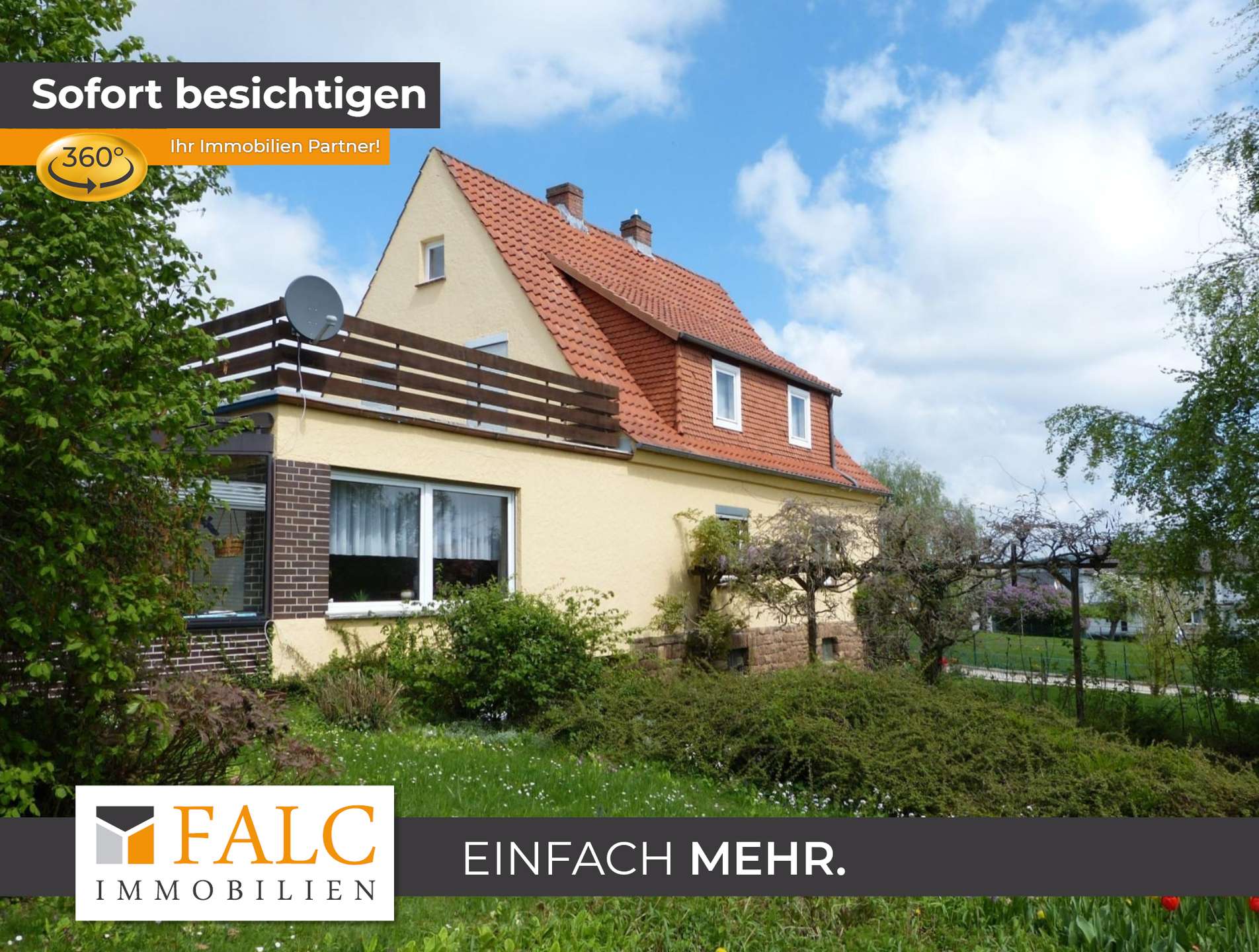 +++Leben wo andere Urlaub machen! Großes Einfamilienhaus mit schönem Garten+++ – Waldeck – Bild 1 von 26