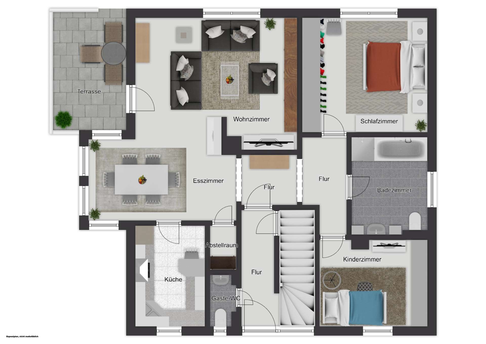 Exklusives Zweifamilienhaus mit Einliegerwohnung in begehrter Lage – Rödermark – Vorschaubild 12