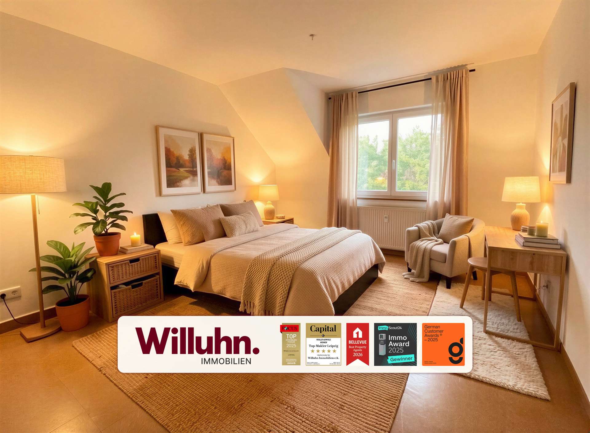 Zuhause auf zwei Ebenen: 4 Zimmer | Balkon | Badewanne | Garage inklusive