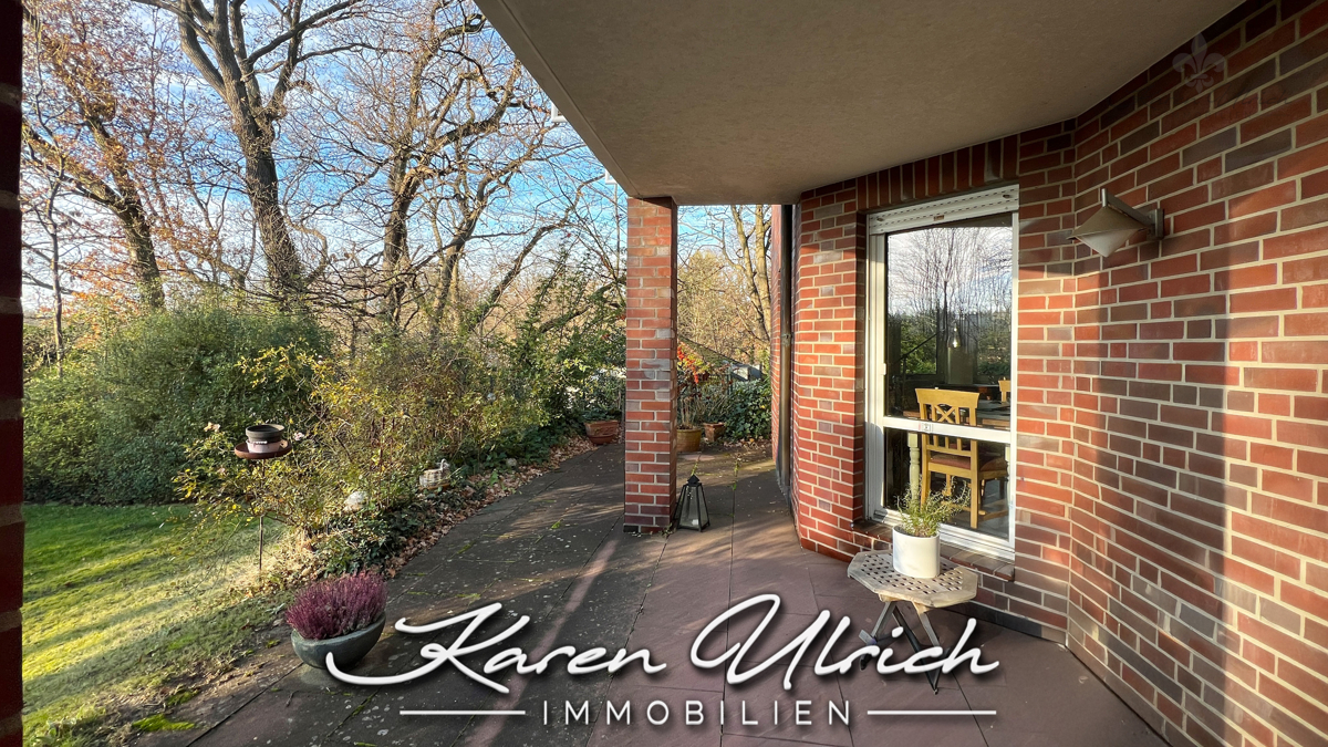 Wohnen mit Blick über das Göhlbachtal! 3 Zimmer ETW in HH-Eißendorf