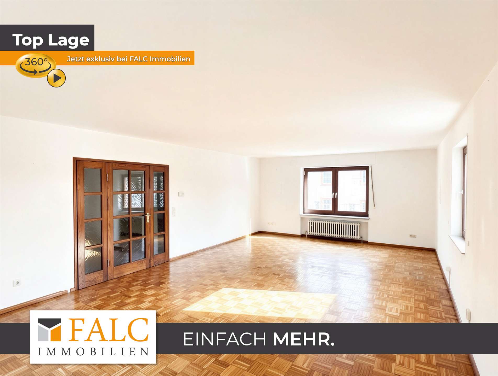 Großzügige 132 m² Wohnung mit großem Balkon und Stellplatz im gepflegten Dreifamilienhaus – Trier – Bild 1 von 17