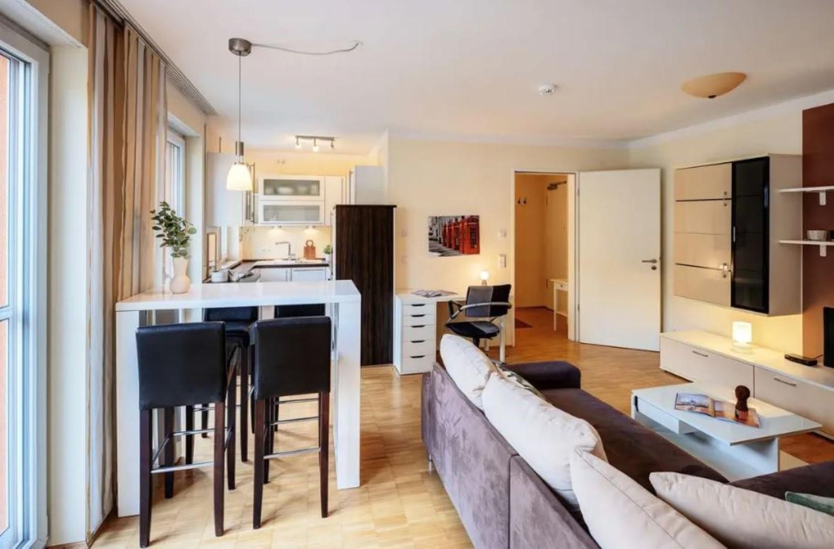 Wunderschöne voll ausgestattete Wohnung