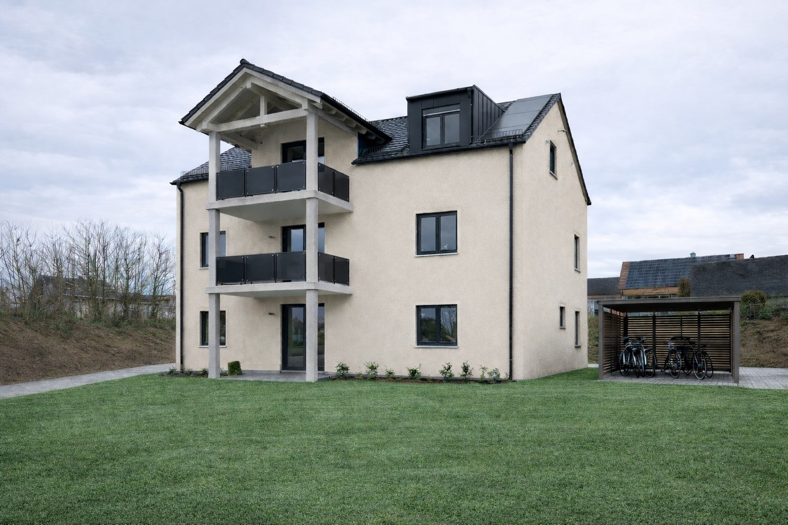 Exklusive Neubau 4-Zimmer Dachgeschosswohnung mit Balkon