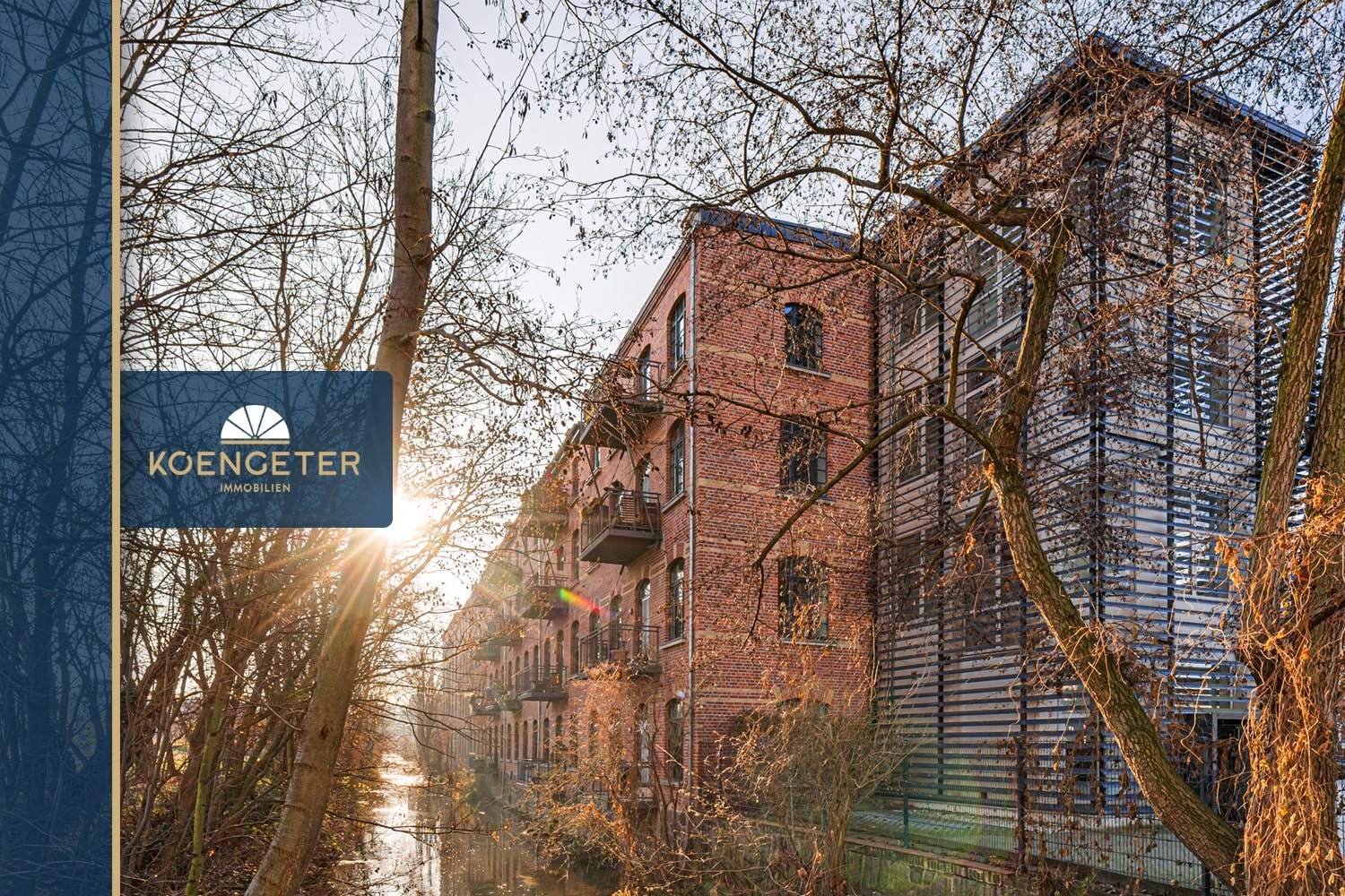 NEU:?Raum, Licht und Landschaft – Loft mit Blick zur Luppe