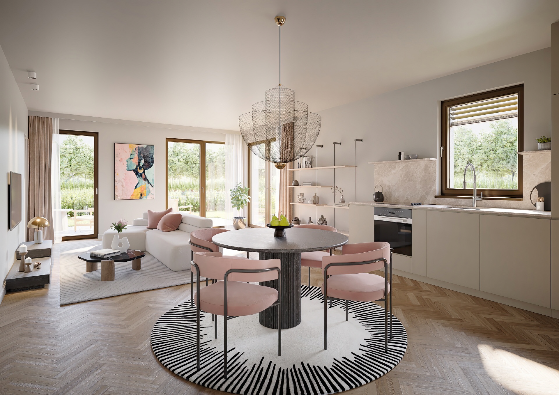 AIGNER - ISEN DUETT (W 7) Naturnahes Villenensemble in ausdrucksstarker Eleganz