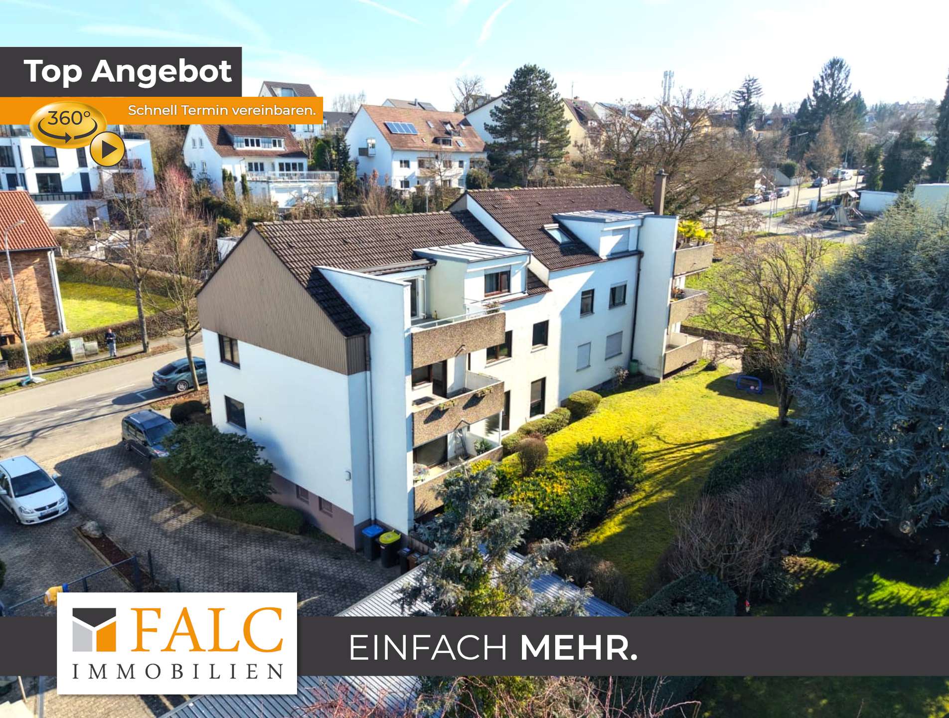 Knapp 100 m² große 4-Zimmer-Wohnung in begehrter Lage in Heilbronn-Ost! - FALC Immobilien – Heilbronn – Bild 1 von 18