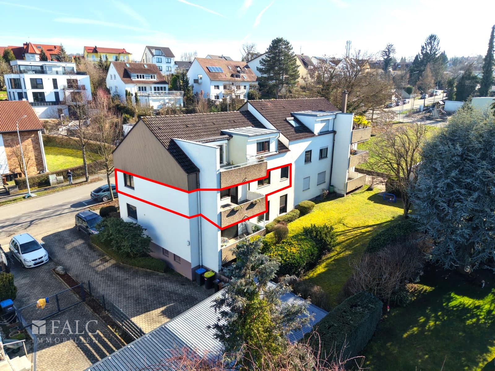 Knapp 100 m² große 4-Zimmer-Wohnung in begehrter Lage in Heilbronn-Ost! - FALC Immobilien – Heilbronn – Vorschaubild 2