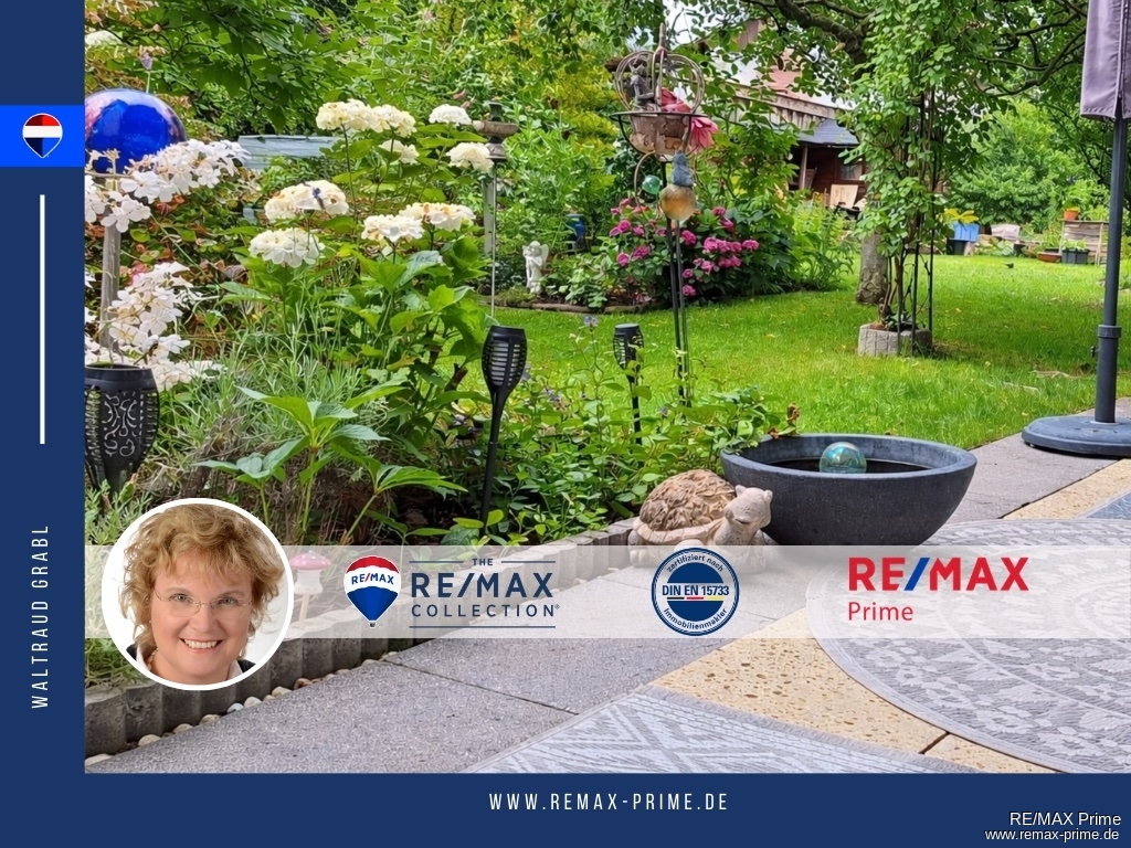 Stilvoll wohnen in 2-Zimmer-Gartenwohnung mit Südterrasse und Tiefgarage