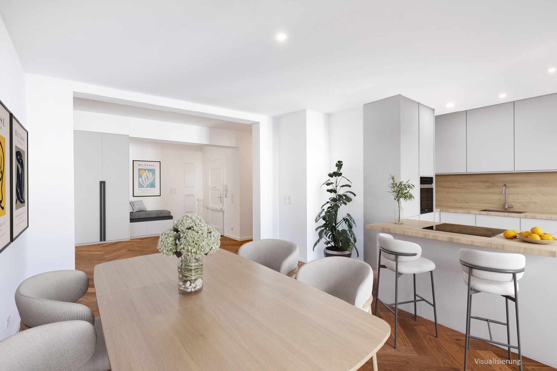 AIGNER - Stilvolles, saniertes 4-Zimmer-Wohnrefugium im Herzen der Stadt