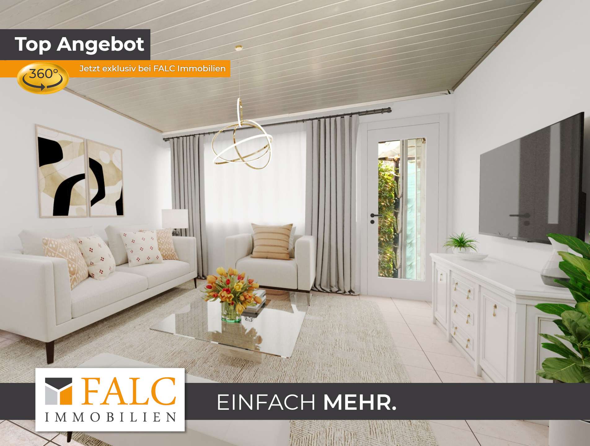 Bezugsfrei! 5 Zimmer, Terrasse und Garten - FALC Immobilien Heilbronn – Heilbronn – Bild 1 von 13