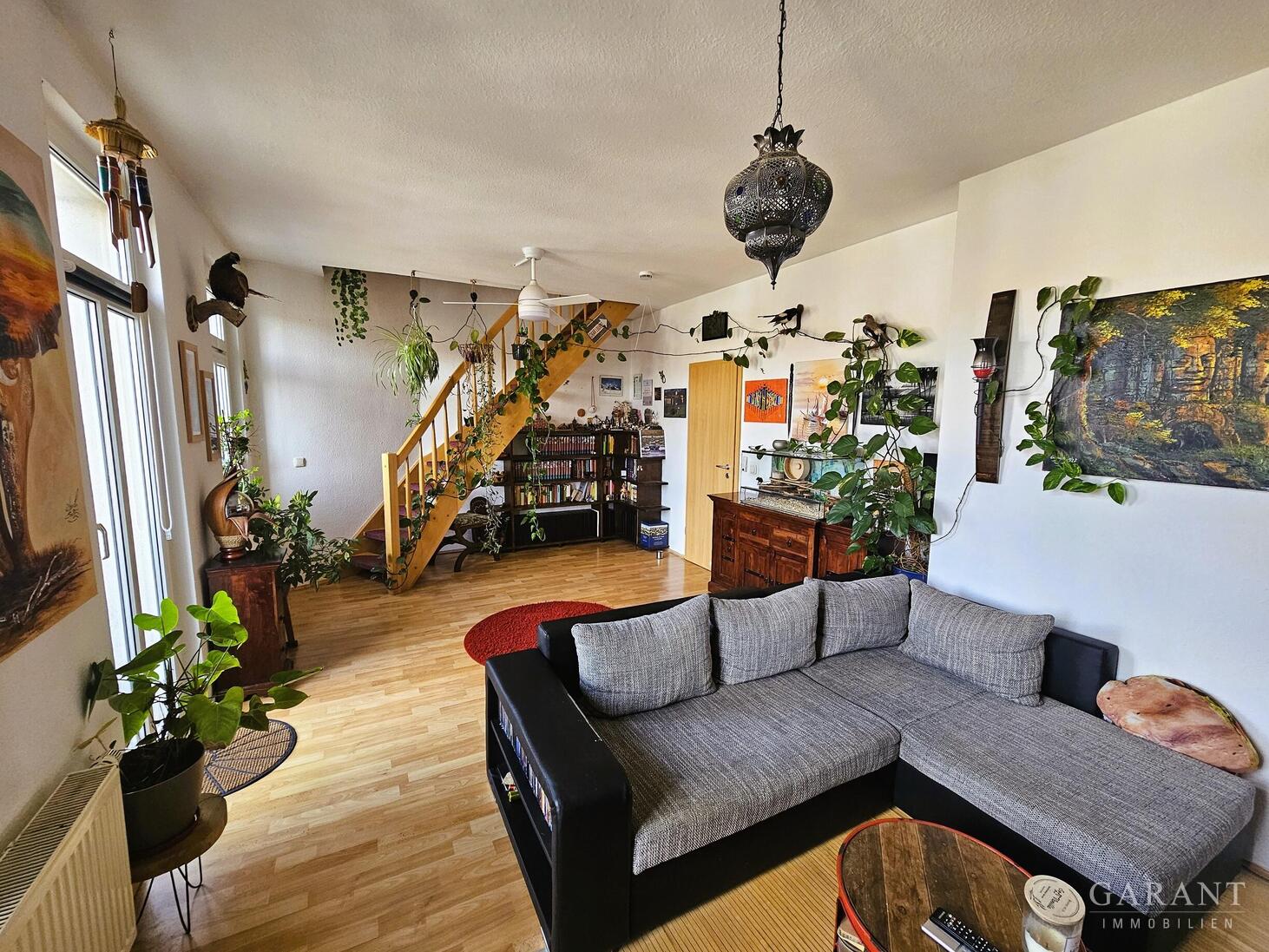 Sehr schöne Maisonette-Wohnung im Leipziger Osten zu verkaufen