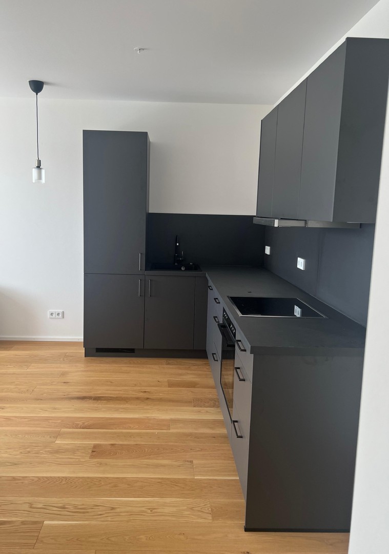Neubau 2-Zimmer-Wohnung mit EBK im Penthouse-Stil München-Lochhausen