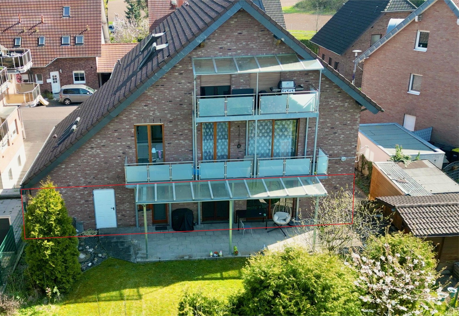 Erdgeschoss mit Garten * 3-Zimmer in Keldenich * Kapitalanlage in Keldenich