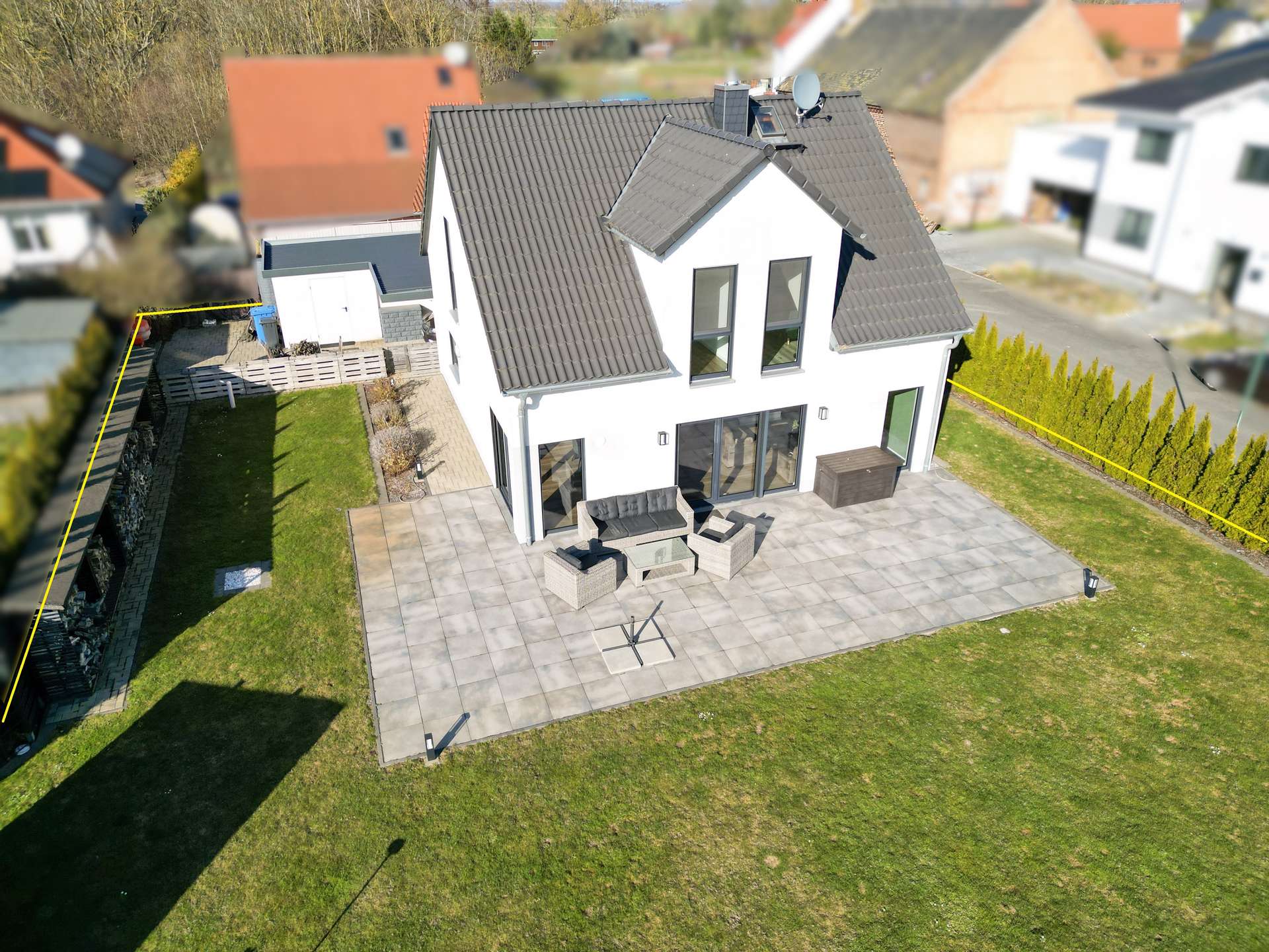 2018 gebaut | Massivhaus | ca. 1000 m² Grundstück | Kamin | Fußbodenheizung | u.v.m. – Schönwölkau – Vorschaubild 18