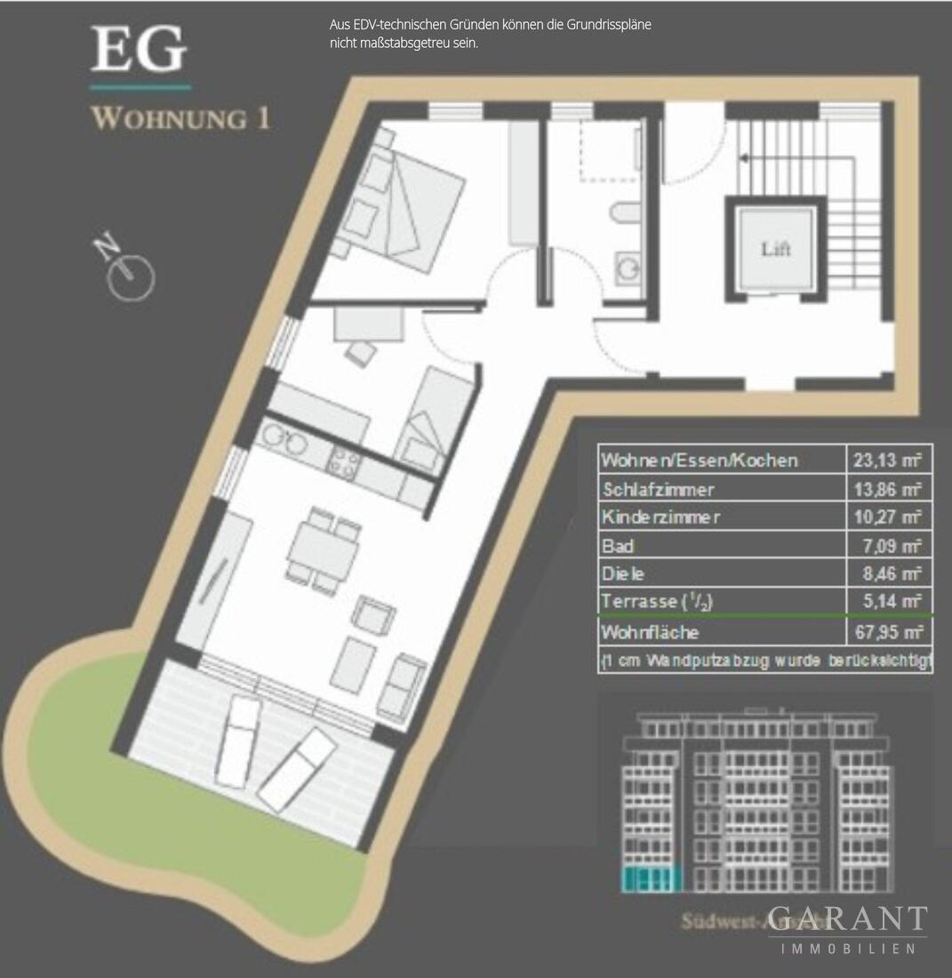 Klimafreundliches Neubau-Mehrfamilienhaus mit 14 Wohneinheiten in Furtwangen! – Furtwangen im Schwarzwald – Vorschaubild 4