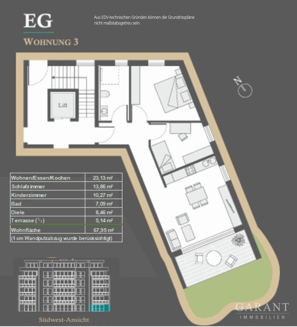 Klimafreundliches Neubau-Mehrfamilienhaus mit 14 Wohneinheiten in Furtwangen! – Furtwangen im Schwarzwald – Vorschaubild 6