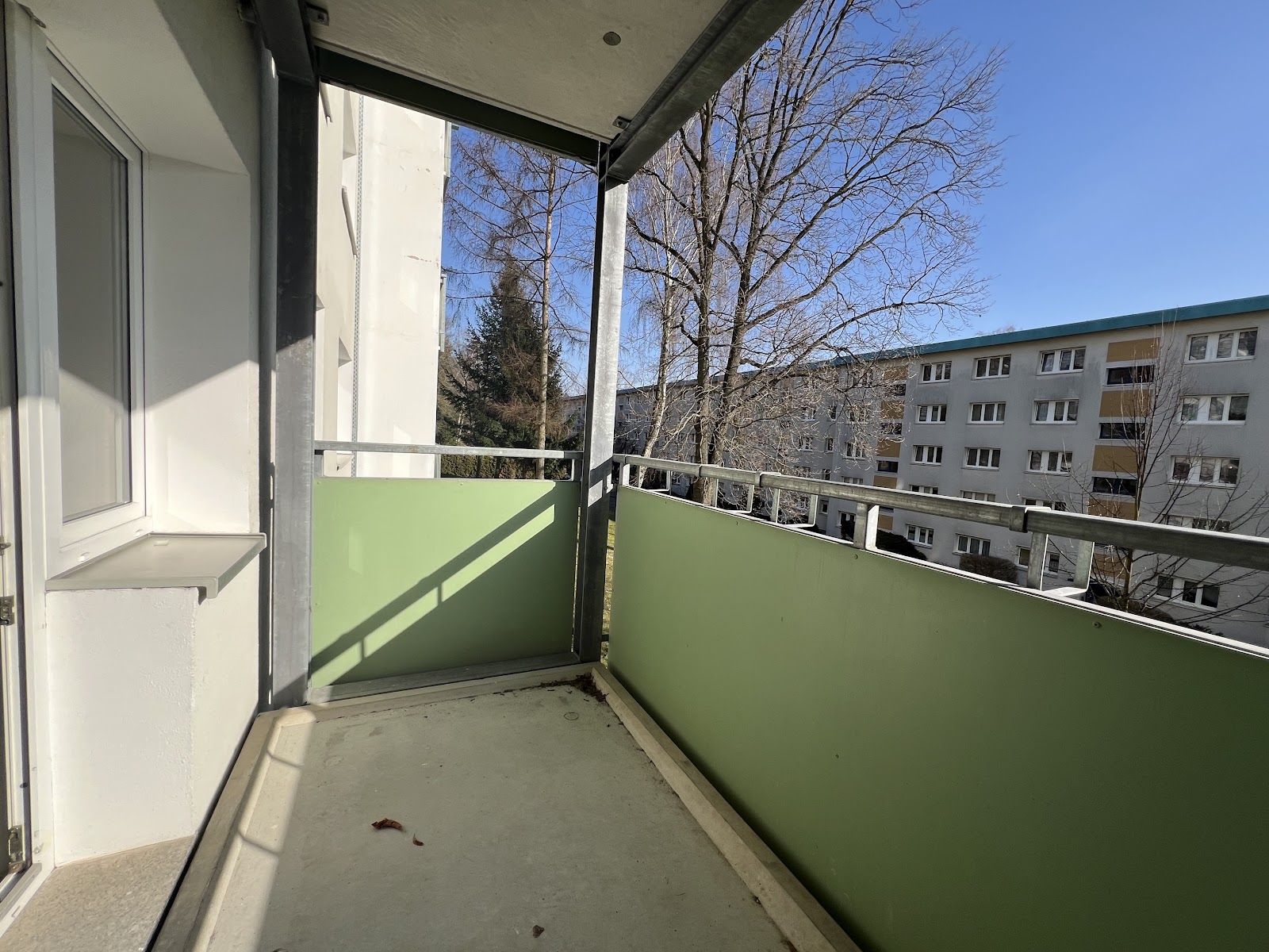 Frisch sanierte Erdgeschosswohnung mit Balkon direkt am Stadtpark für Naturliebhaber