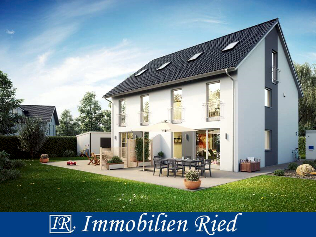 Neubau einer modernen Doppelhaushälfte mit viel Platz, schön gelegen in Hohenwart bei Ingolstadt – Hohenwart – Bild 1 von 15