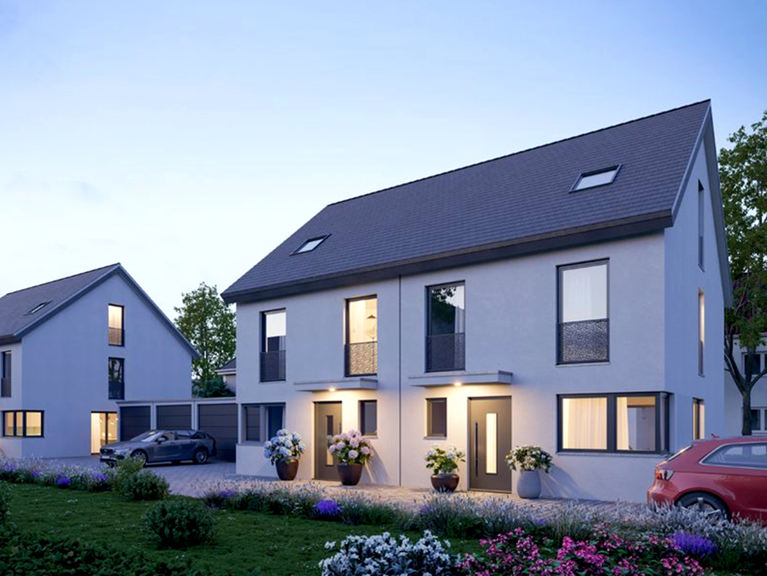 Neubau einer modernen Doppelhaushälfte mit viel Platz, schön gelegen in Hohenwart bei Ingolstadt – Hohenwart – Vorschaubild 3