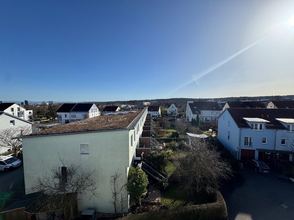 "Hier benötigen Sie eine Sonnenbrille - Extrem helles Penthouse mit Blick auf die Schwäbische Alb"