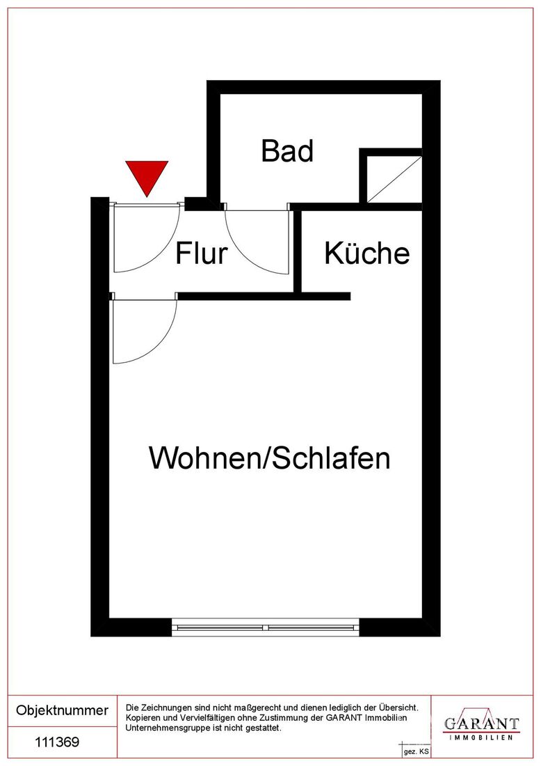 1 Zimmer-Wohnung - Ideal für Kapitalanleger!
