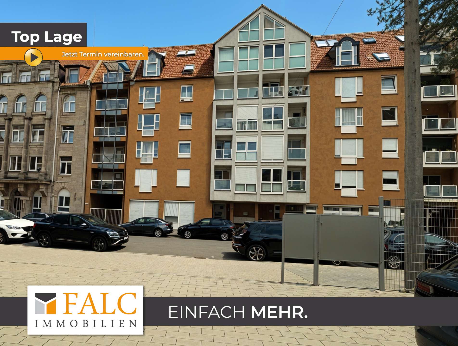 3 Zimmer EG- Wohnung nahe Maximilian in Nürnberg