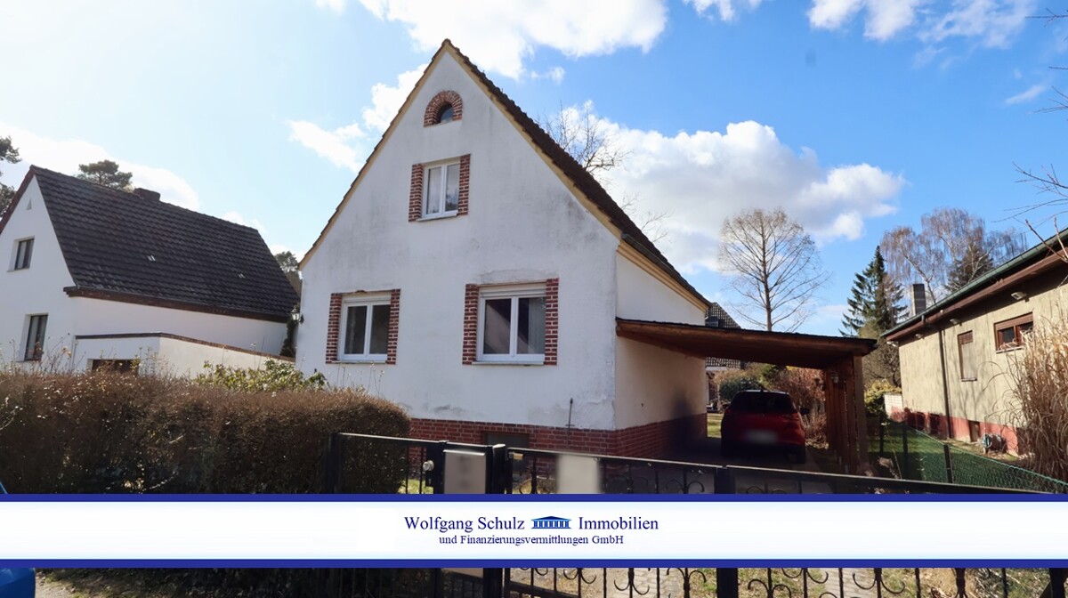 Freistehendes Einfamilienhaus mit Entwicklungspotenzial in Lichtenrade