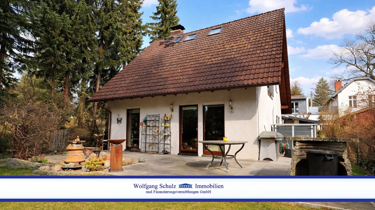 Einfamilienhaus mit Südwestterrasse im attraktiven Lichterfelde