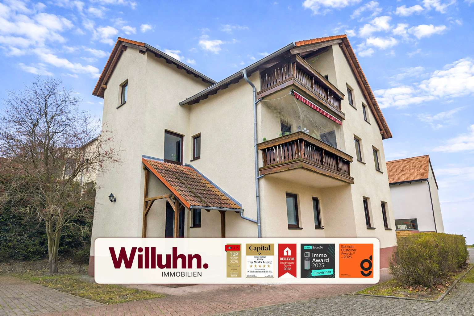 Großzügige EG-Wohnung mit Kamin, Gartenanteil & Garage – komfortables Wohnen mit Hauscharakter