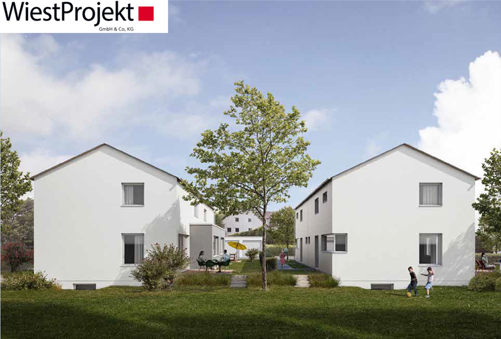 NEUBAU Attenhofen: 1 moderne Doppelhaushälfte mit Keller+Garage+Stellplatz, Provisionsfrei – Weissenhorn-Attenhofen – Vorschaubild 2