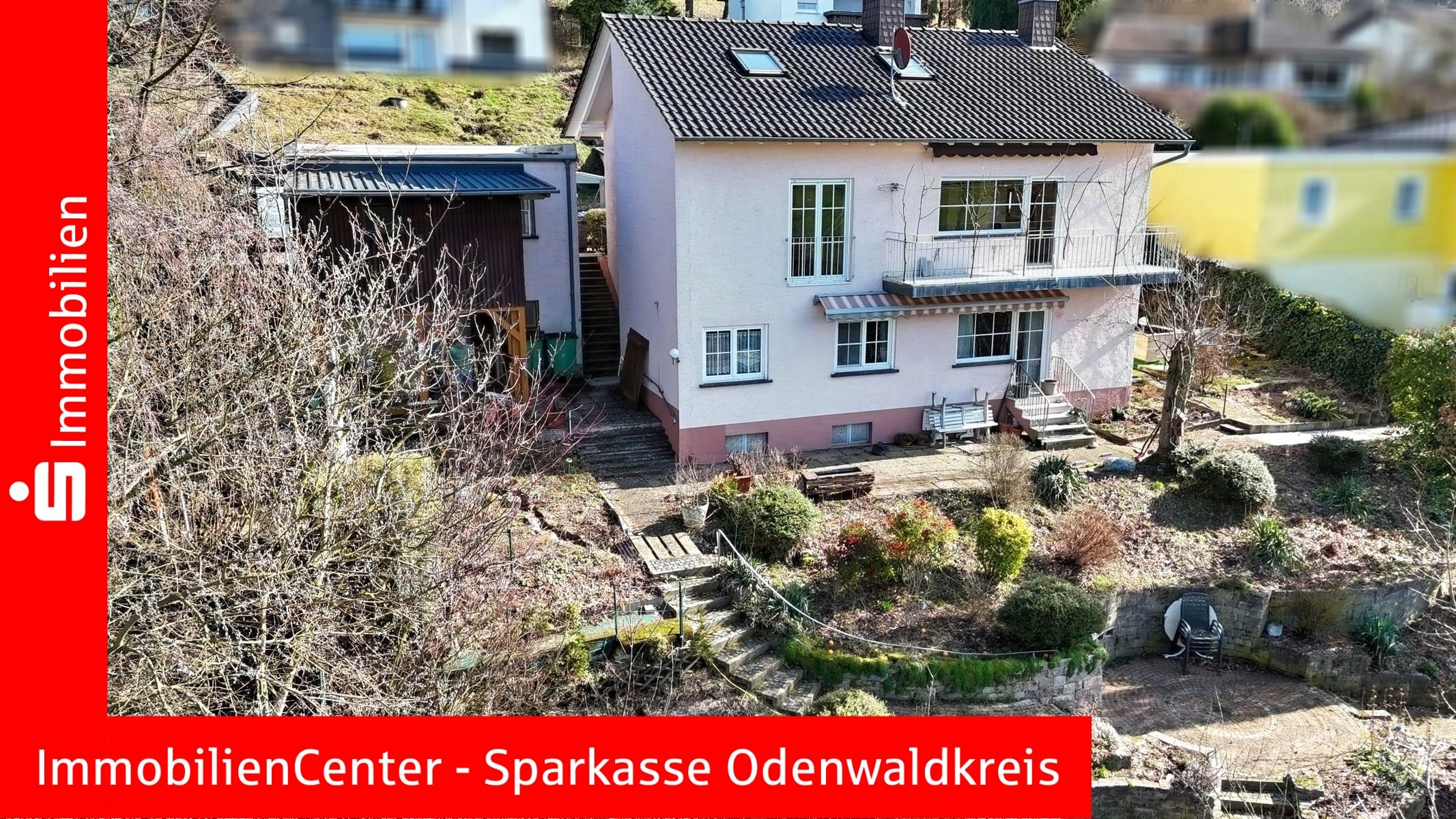 Immobilie in Bad König - Lage, Lage, Sonne, Ausblick. Einfamilienhaus mit Doppelgarage in ländlicher Odenwaldlage - Bild 0