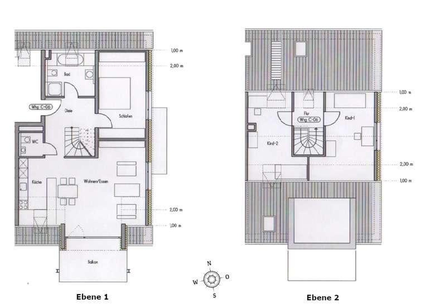 Moderne 4-Zimmer-Maisonettewohnung mit Südbalkon – Stuttgart – Vorschaubild 17
