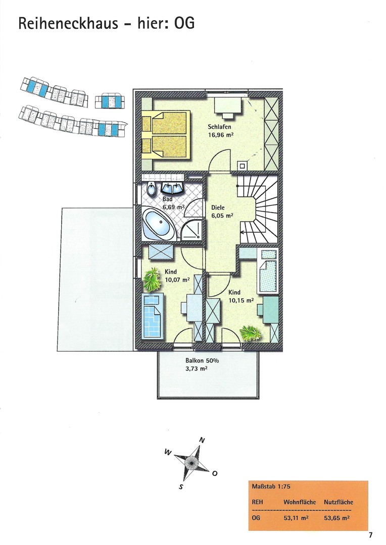 Sonniges Reihenendhaus am Grünzug – 5 Schlafzimmer, Südgarten, moderne Haustechnik, ruhige Lage – Feldkirchen – Vorschaubild 25