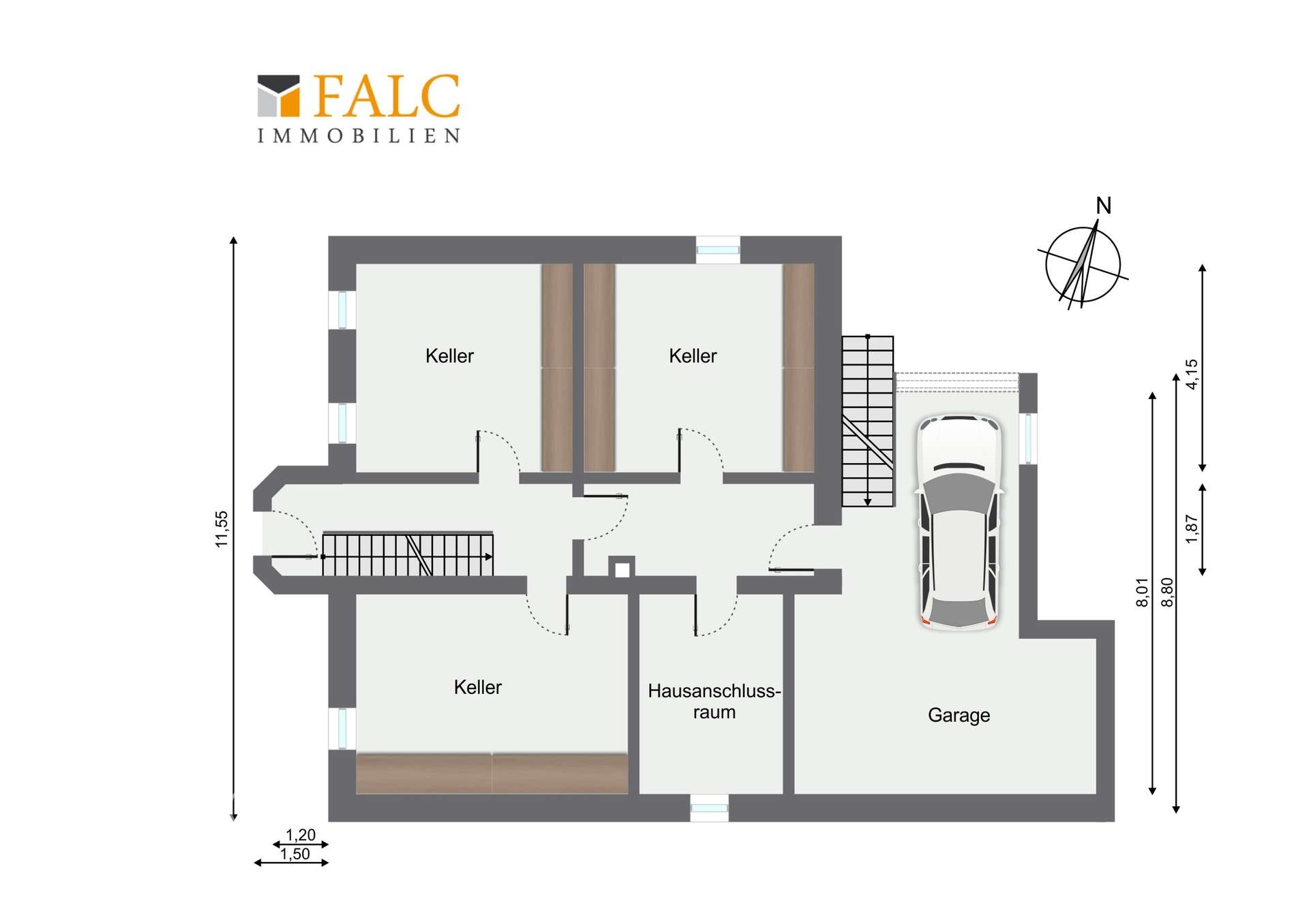Platzwunder in Ravenstein! 3-Familienhaus inkl. großzügiger Scheune - FALC Immobilien Heilbronn – Ravenstein – Vorschaubild 30