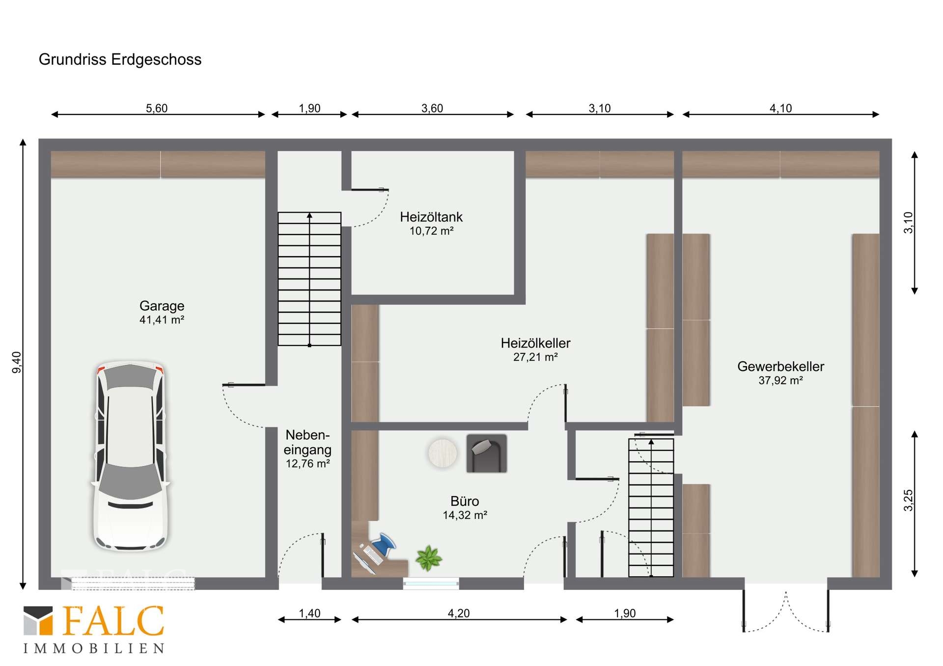 Charmantes EFH auf mehreren Ebenen inkl. Garage und historischem Gewölbekeller - FALC Immobilien HN – Möckmühl – Vorschaubild 18
