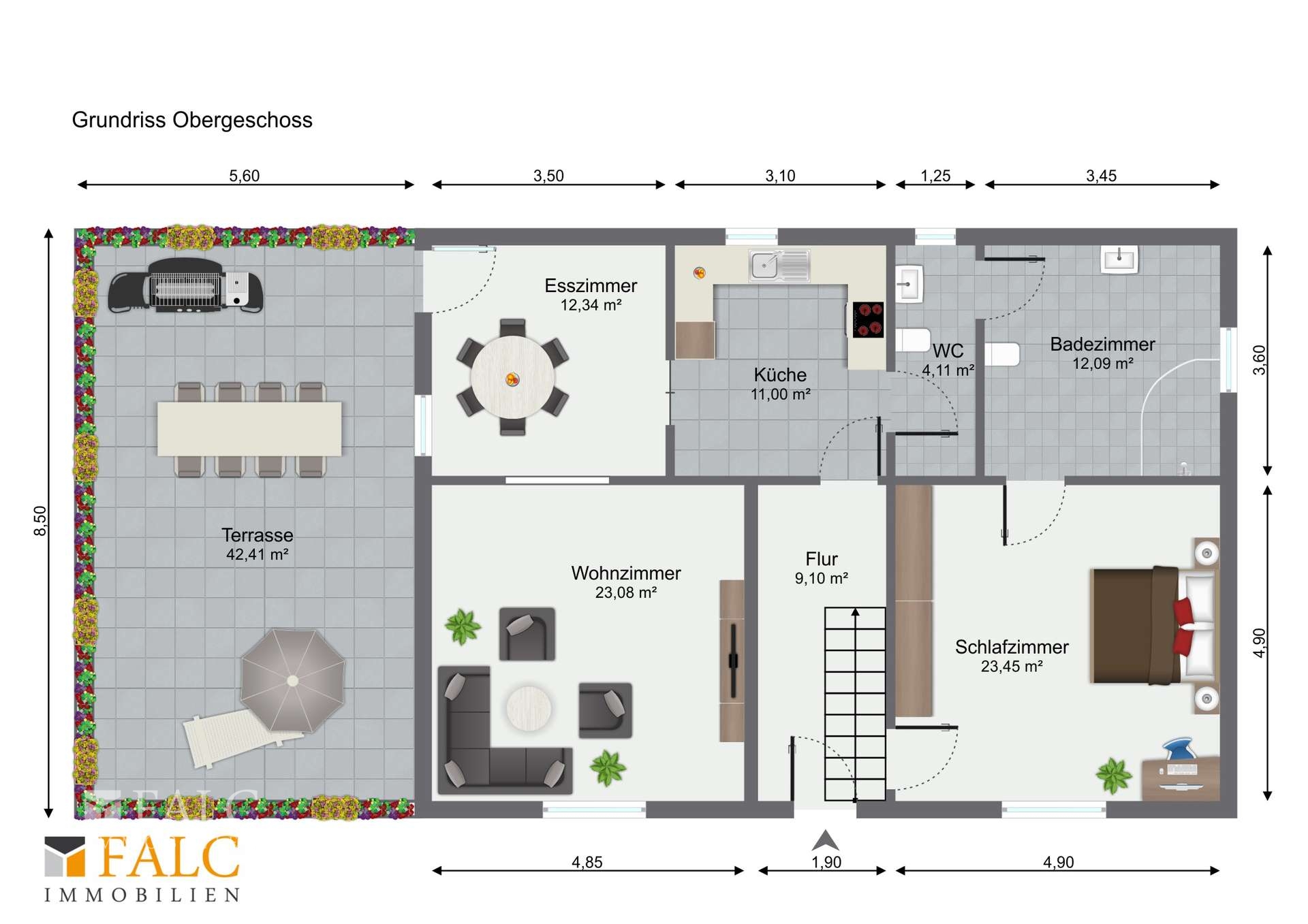 Charmantes EFH auf mehreren Ebenen inkl. Garage und historischem Gewölbekeller - FALC Immobilien HN – Möckmühl – Vorschaubild 19