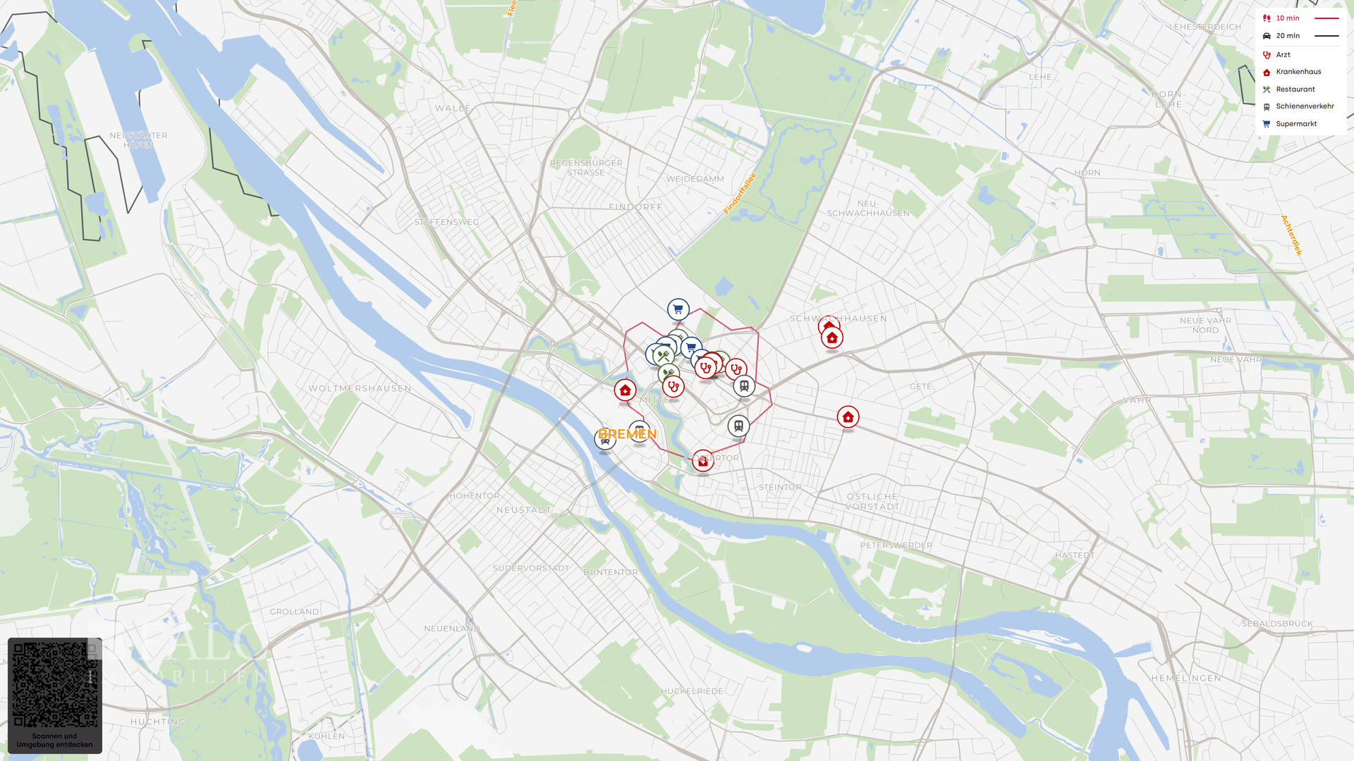 Attraktives Investment mit fünf Einheiten im Bremer Bahnhofsviertel – Perfekt für Ferienvermietung – Bremen – Vorschaubild 29