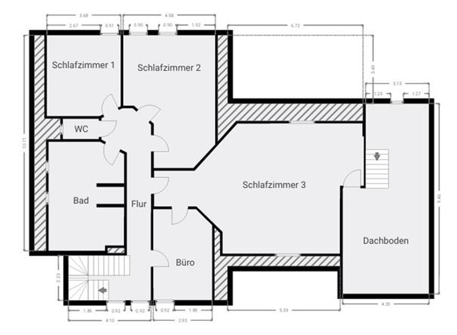 *von Privat* freistehendes EFH mit PV-Anlage, beheiztem Profi-Pool & Außensauna – Dersum – Vorschaubild 34
