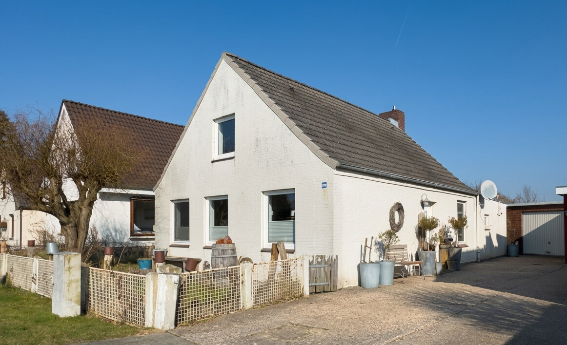 Immobilie in Neufeld - Charmantes Einfamilienhaus mit Garten, Werkstatt und Garage in ruhiger Lage von Neufeld - Bild 0