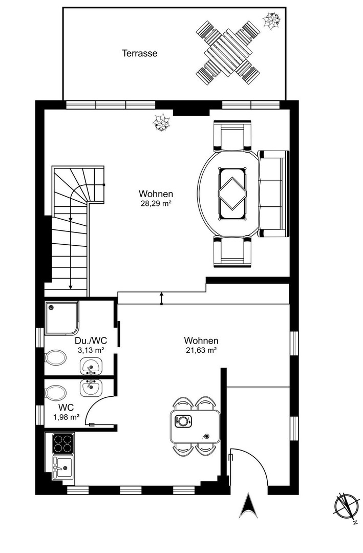 Altbauvilla mit Remise auf 1.509 m² Grundstück – Wohnen & Arbeiten auf höchstem Niveau – Hamburg – Vorschaubild 24