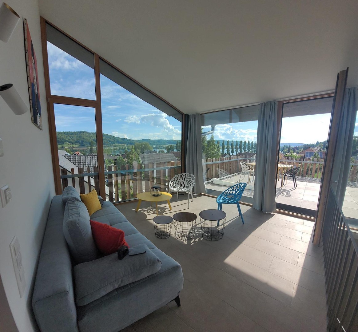 Extravagantes Designer-Haus im Schweizer Chaletstil – Bodensee-Panorama inklusive - Provisionsfrei – Öhningen-Wangen – Vorschaubild 9