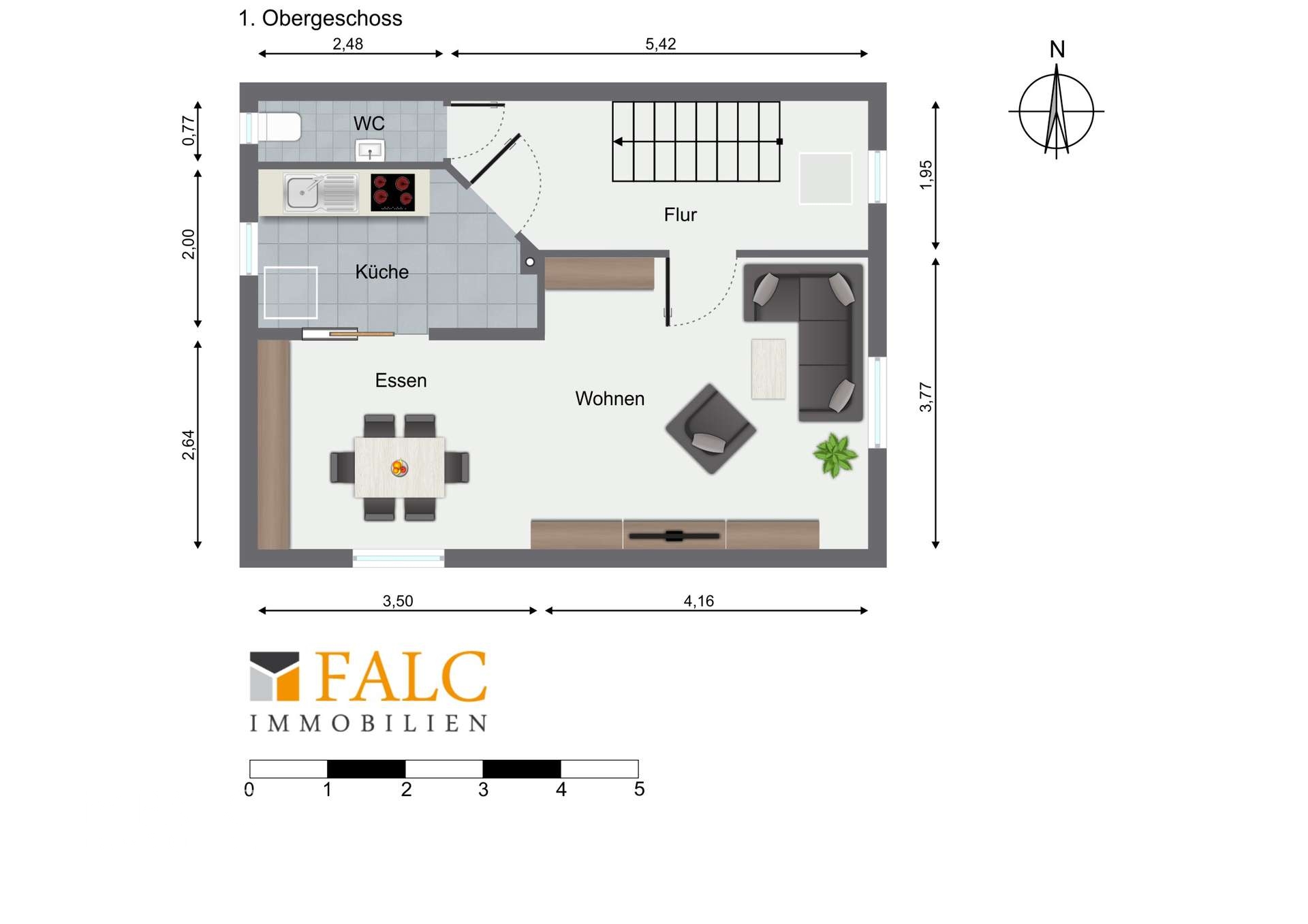 Renovierte Doppelhaushälfte in Altböckingen - FALC Immobilien Heilbronn – Heilbronn – Vorschaubild 17