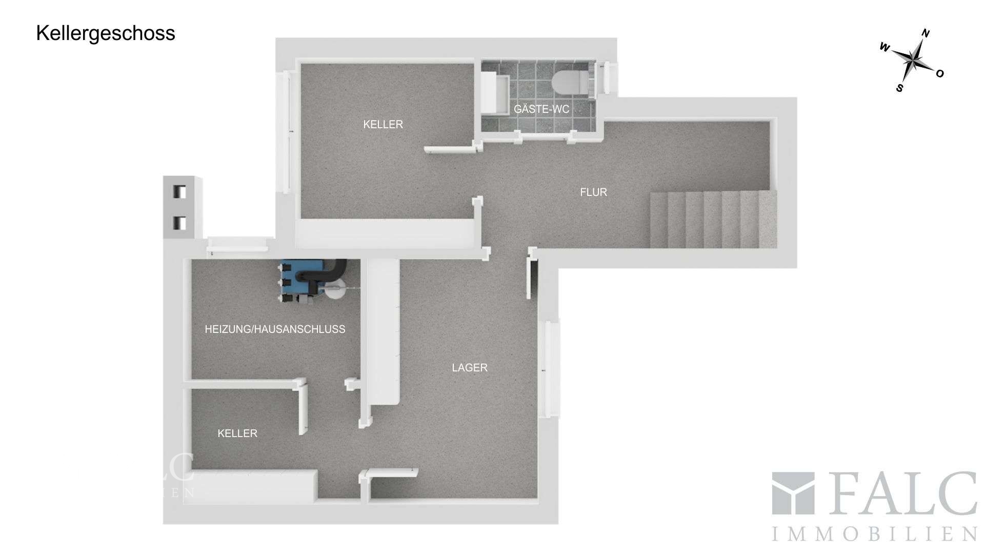 Architektenhaus nahe Toelleturm – 200 m² mit Split-Level, großer Garten, Kamin und 3 Garagen – Wuppertal – Vorschaubild 21