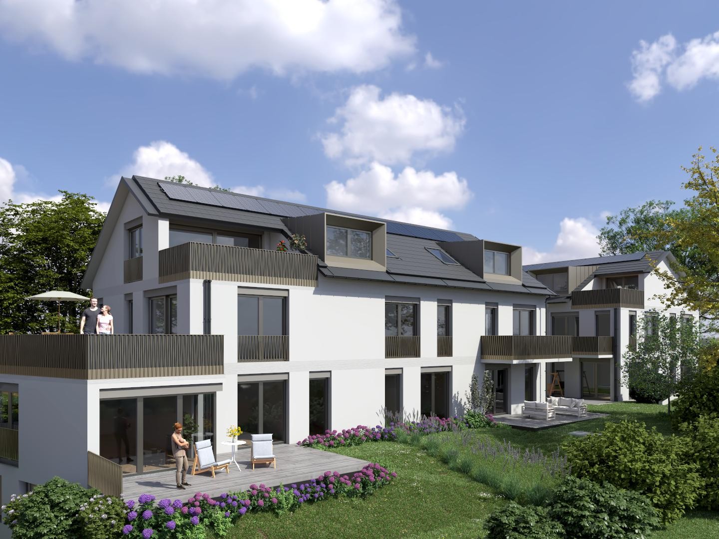 Tolle Penthouse-Wohnung - Top ausgestattet in ruhiger Lage in Grafing b. München