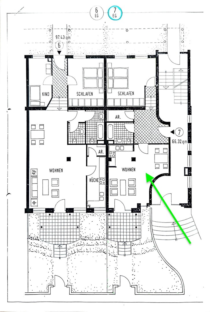 Stilvolle Split-Level-Loftwohnung mit Garten in sanierter Fabrik mit TG Stellplatz – Düsseldorf – Vorschaubild 36
