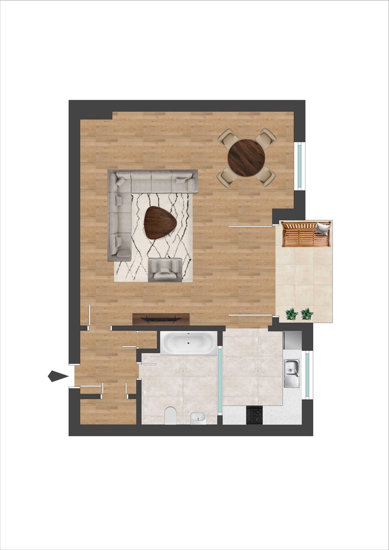Attraktive 1-Zimmer-Wohnung als Kapitalanlage oder zum Eigenbedarf – Berlin – Vorschaubild 13